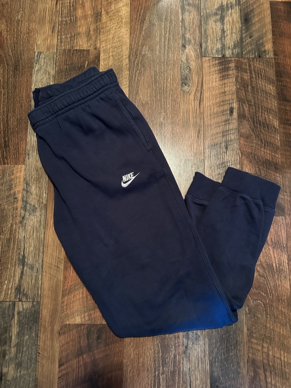 Men’s Nike Navy Blue Fleece Joggers